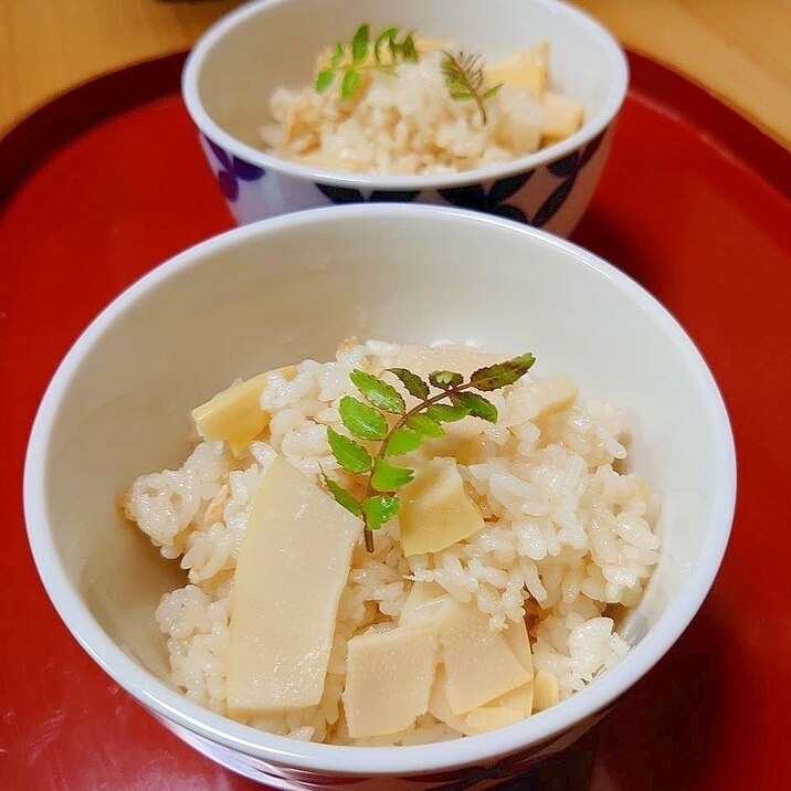 春の香り～たけのこご飯＠やさしいお味